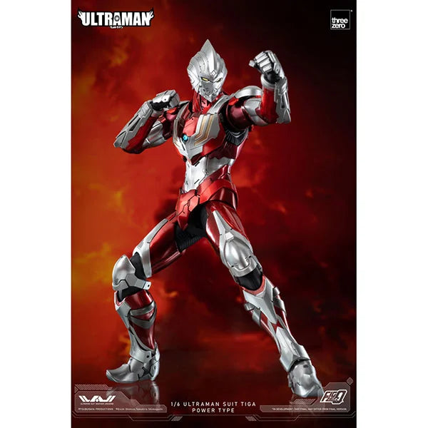 Ultraman: Ultraman Suit Tiga Power Type - FigZero Actionfigur 1/6 - 31 cm