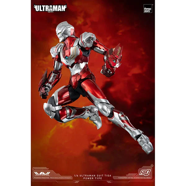 Ultraman: Ultraman Suit Tiga Power Type - FigZero Actionfigur 1/6 - 31 cm
