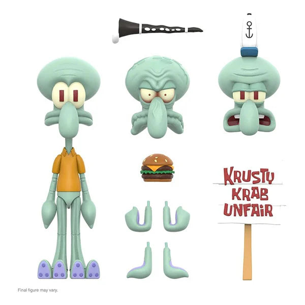 SpongeBob Schwammkopf: Squidward (Thaddäus Tentakel) - Ultimates Actionfigur - 18 cm