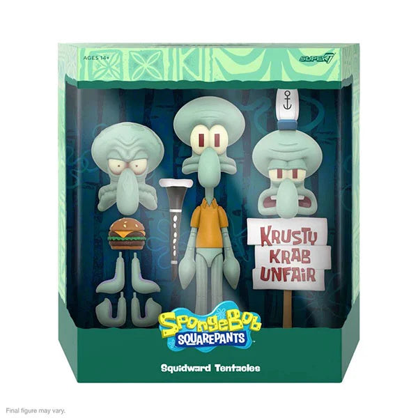 SpongeBob Schwammkopf: Squidward (Thaddäus Tentakel) - Ultimates Actionfigur - 18 cm