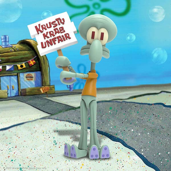 SpongeBob Schwammkopf: Squidward (Thaddäus Tentakel) - Ultimates Actionfigur - 18 cm