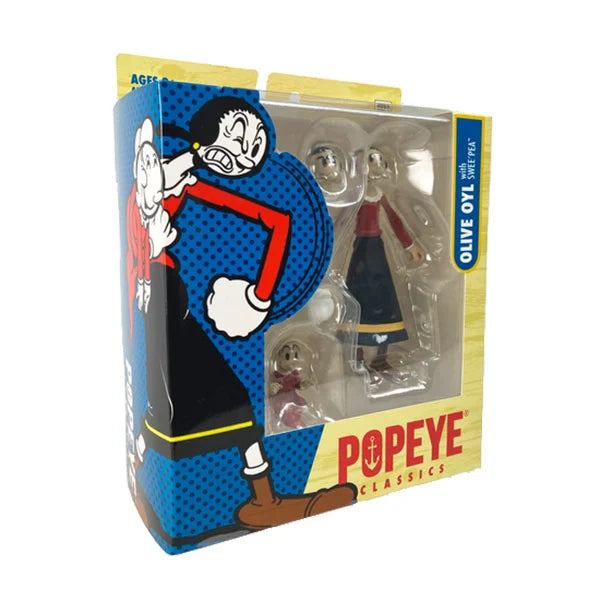 Popeye: Olive Oyl - Classics Actionfigur 1/12 - 15 cm
