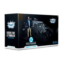 DC Multiverse: Tumbler with Lucius Fox (The Dark Knight) - Actionfigur & Fahrzeug - 45.7 cm