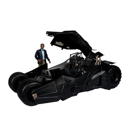 DC Multiverse: Tumbler with Lucius Fox (The Dark Knight) - Actionfigur & Fahrzeug - 45.7 cm