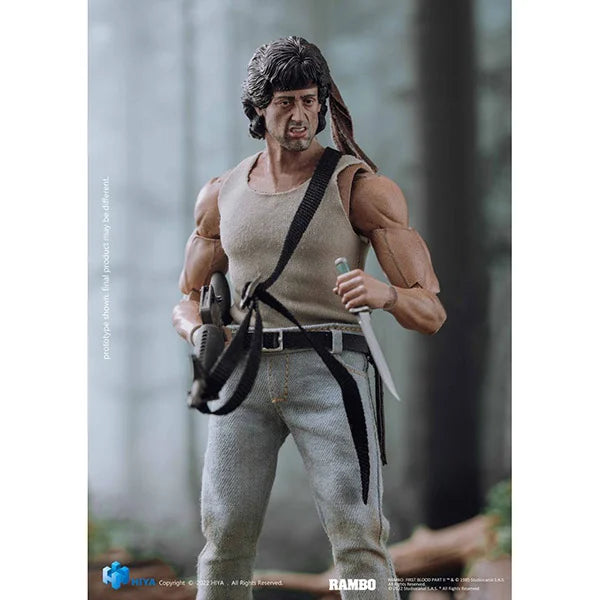 Rambo: John Rambo - Exquisite Super Actionfigur 1/12 - 16 cm
