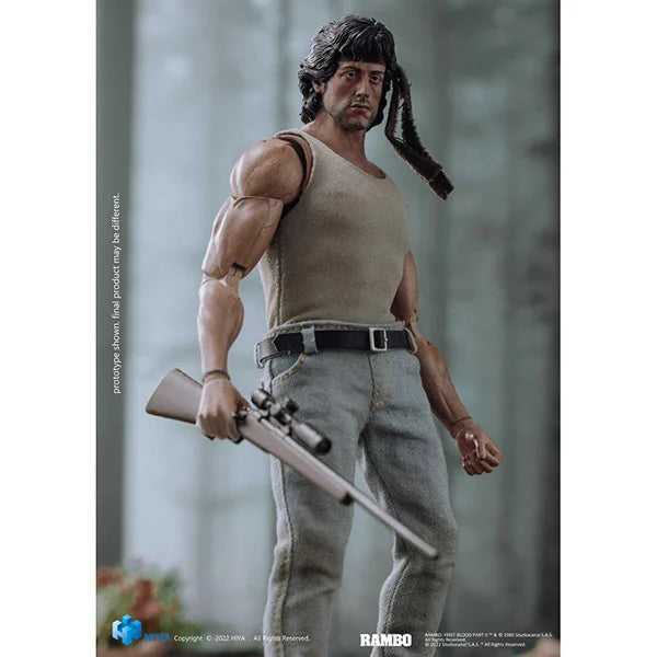 Rambo: John Rambo - Exquisite Super Actionfigur 1/12 - 16 cm