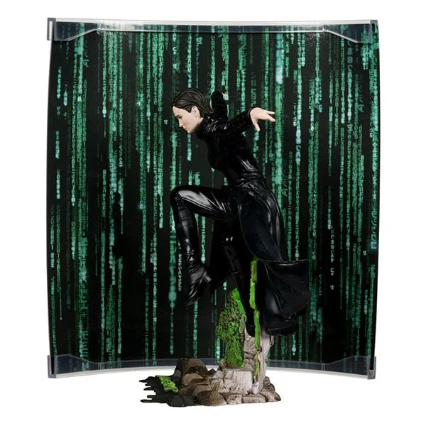The Matrix: Movie Maniacs - Trinity - Statue - 15 cm