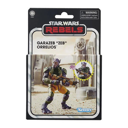 Star Wars: Vintage Collection - Kenner - Rebels - Deluxe Garazeb Zeb Orrelios - Actionfigur - F9257 - 10 cm