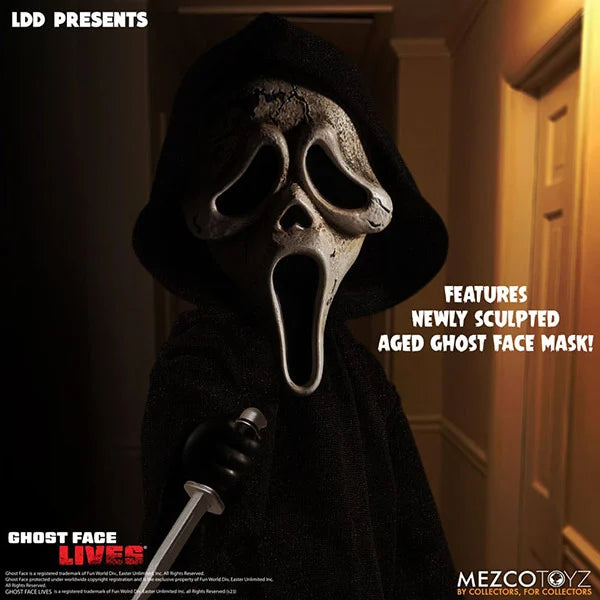 Scream: Ghost Face (Zombie Edition) - Living Dead Dolls - 25 cm