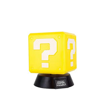 Super Mario: 3D Fragezeichen-Block - Lampe / Deko-Leuchte - 10 cm