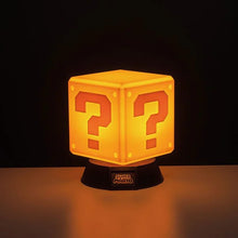 Super Mario: 3D Fragezeichen-Block - Lampe / Deko-Leuchte - 10 cm