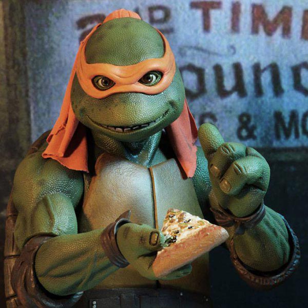 Teenage Mutant Ninja Turtles: (1990er Verfilmung) - Michelangelo - Actionfigur 1/4 - 42 cm