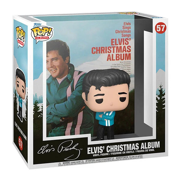 Funko: POP! Albums - Elvis Presley (X-Mas) - 57 - 9 cm
