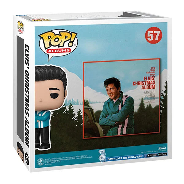 Funko: POP! Albums - Elvis Presley (X-Mas) - 57 - 9 cm