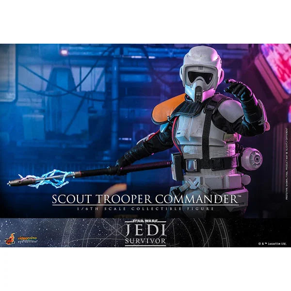 Hot Toys: Star Wars - Jedi Survivor Videogame - Scout Trooper Commander -Masterpiece - Actionfigur 1/6 - 30 cm