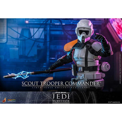 Hot Toys: Star Wars - Jedi Survivor Videogame - Scout Trooper Commander -Masterpiece - Actionfigur 1/6 - 30 cm