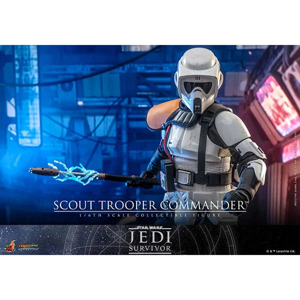 Hot Toys: Star Wars - Jedi Survivor Videogame - Scout Trooper Commander -Masterpiece - Actionfigur 1/6 - 30 cm