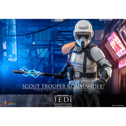 Hot Toys: Star Wars - Jedi Survivor Videogame - Scout Trooper Commander -Masterpiece - Actionfigur 1/6 - 30 cm