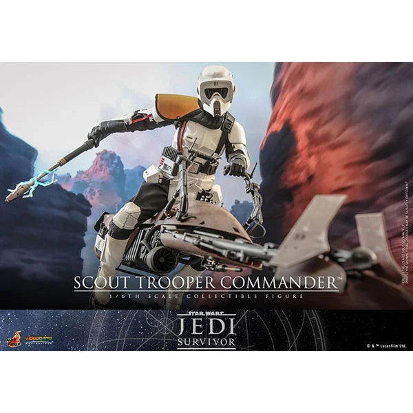 Hot Toys: Star Wars - Jedi Survivor Videogame - Scout Trooper Commander -Masterpiece - Actionfigur 1/6 - 30 cm