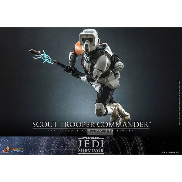 Hot Toys: Star Wars - Jedi Survivor Videogame - Scout Trooper Commander -Masterpiece - Actionfigur 1/6 - 30 cm