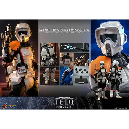 Hot Toys: Star Wars - Jedi Survivor Videogame - Scout Trooper Commander -Masterpiece - Actionfigur 1/6 - 30 cm