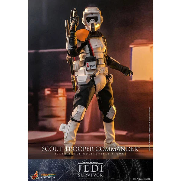 Hot Toys: Star Wars - Jedi Survivor Videogame - Scout Trooper Commander -Masterpiece - Actionfigur 1/6 - 30 cm
