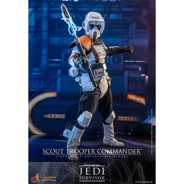 Hot Toys: Star Wars - Jedi Survivor Videogame - Scout Trooper Commander -Masterpiece - Actionfigur 1/6 - 30 cm