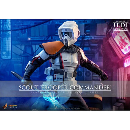 Hot Toys: Star Wars - Jedi Survivor Videogame - Scout Trooper Commander -Masterpiece - Actionfigur 1/6 - 30 cm