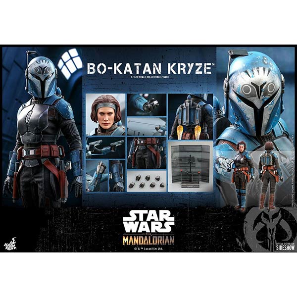 Hot Toys: Star Wars - The Mandalorian - Bo-Katan Kryze - Actionfigur 1/6 - 28 cm