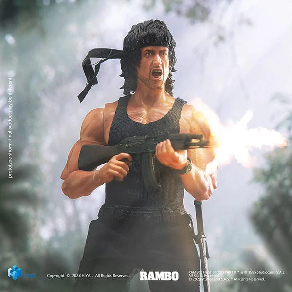 Rambo: First Blood II - John Rambo - Exquisite Super Actionfigur 1/12 - 16 cm
