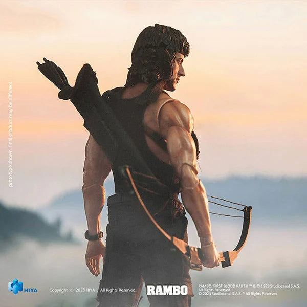 Rambo: First Blood II - John Rambo - Exquisite Super Actionfigur 1/12 - 16 cm
