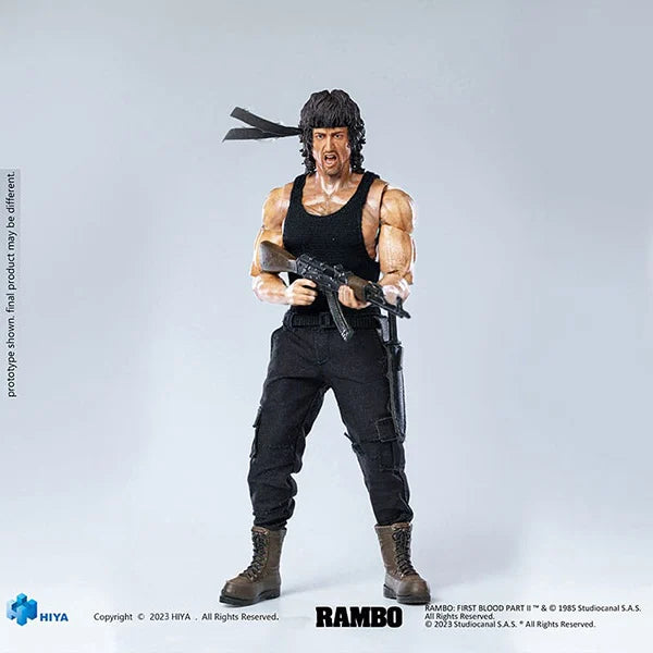 Rambo: First Blood II - John Rambo - Exquisite Super Actionfigur 1/12 - 16 cm