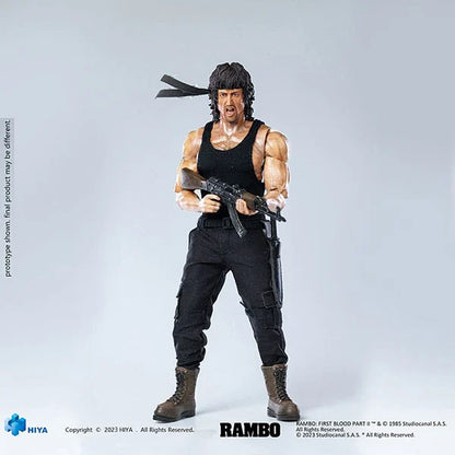 Rambo: First Blood II - John Rambo - Exquisite Super Actionfigur 1/12 - 16 cm
