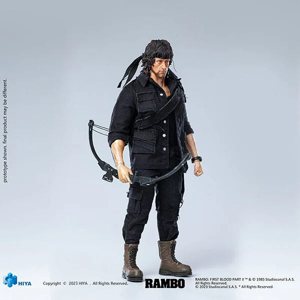 Rambo: First Blood II - John Rambo - Exquisite Super Actionfigur 1/12 - 16 cm