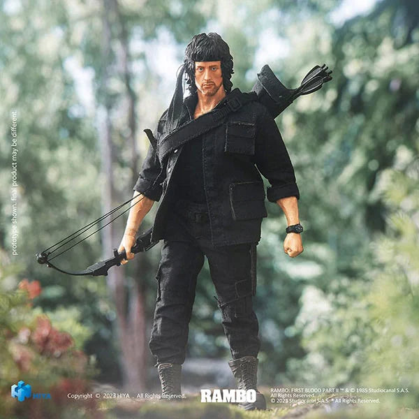 Rambo: First Blood II - John Rambo - Exquisite Super Actionfigur 1/12 - 16 cm