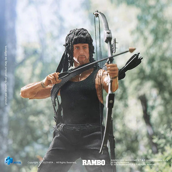 Rambo: First Blood II - John Rambo - Exquisite Super Actionfigur 1/12 - 16 cm
