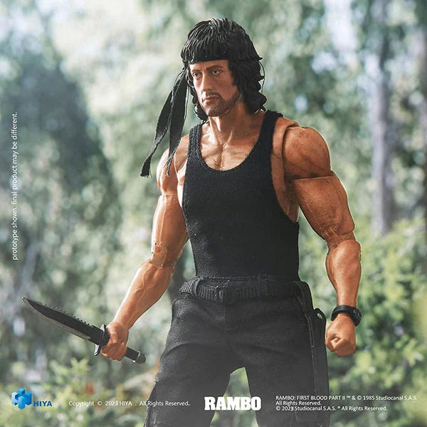 Rambo: First Blood II - John Rambo - Exquisite Super Actionfigur 1/12 - 16 cm