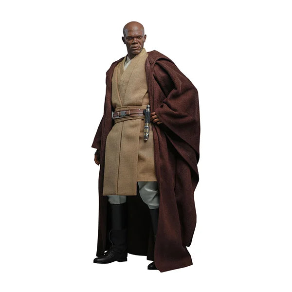 Hot Toys: Star Wars - Episode II - Mace Windu - Actionfigur 1/6 - 32 cm