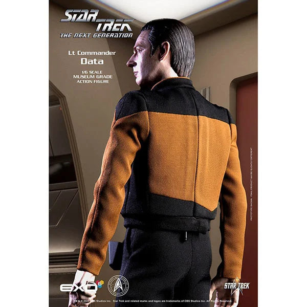 Star Trek: The Next Generation - Lt. Commander Data (Standard Version) - Actionfigur 1/6 - 30 cm