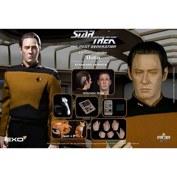 Star Trek: The Next Generation - Lt. Commander Data (Standard Version) - Actionfigur 1/6 - 30 cm