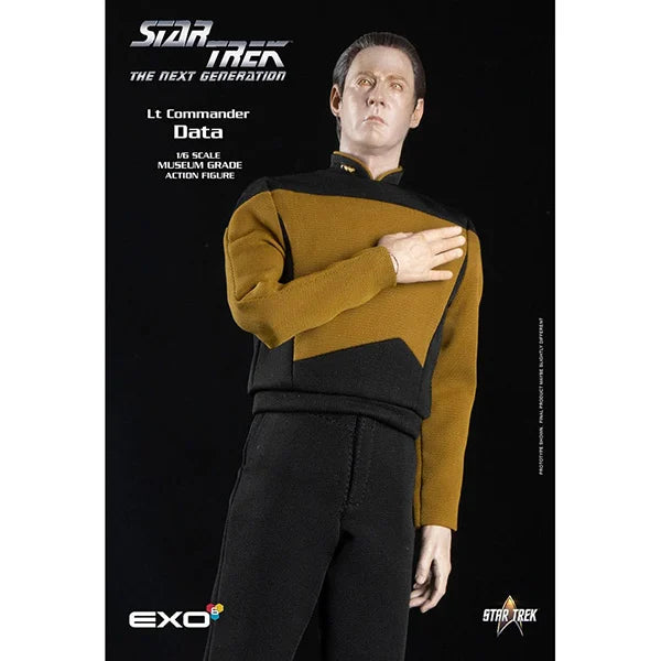 Star Trek: The Next Generation - Lt. Commander Data (Standard Version) - Actionfigur 1/6 - 30 cm