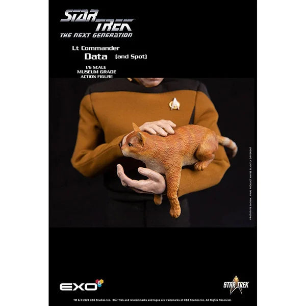 Star Trek: The Next Generation - Lt. Commander Data (Standard Version) - Actionfigur 1/6 - 30 cm