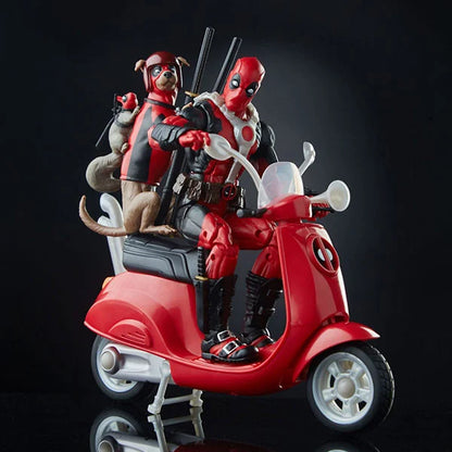 Marvel Legends: Deadpool Corps - Deadpool mit Scooter - Actionfigur - E4702 - 15 cm