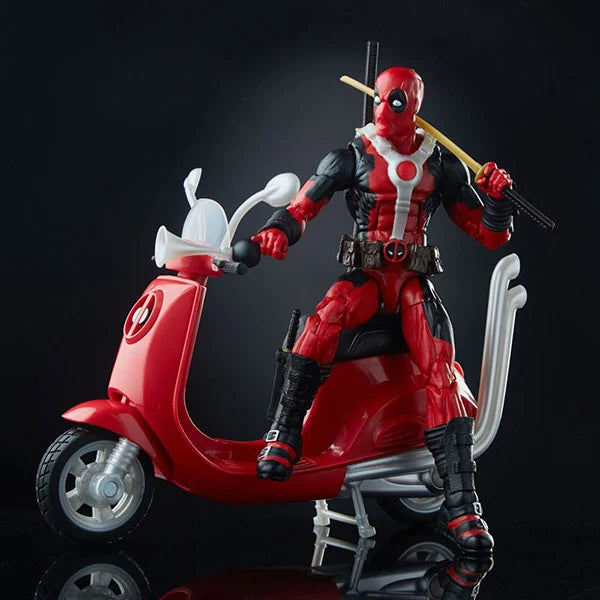 Marvel Legends: Deadpool Corps - Deadpool mit Scooter - Actionfigur - E4702 - 15 cm
