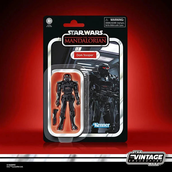Star Wars: Vintage Collection - Kenner - Mandalorian - Dark Trooper - Actionfigur - F9794 - 10 cm