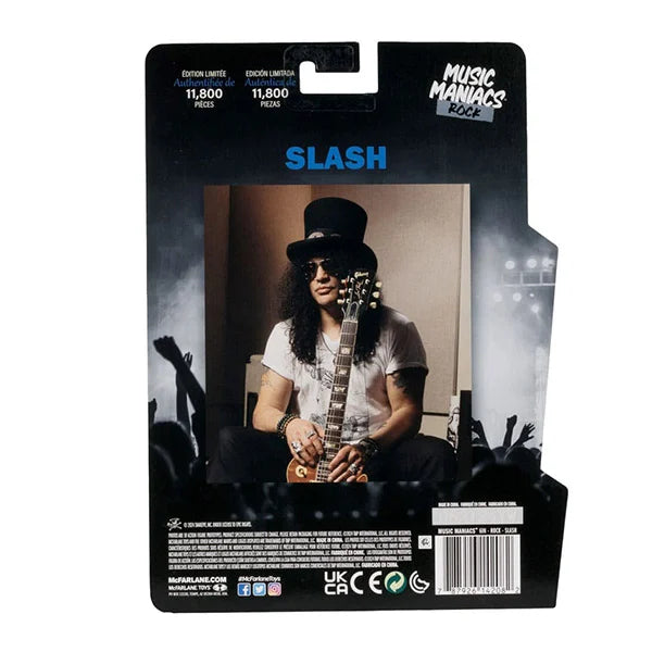 Music Maniacs: Rock - Slash - Actionfigur - 15 cm