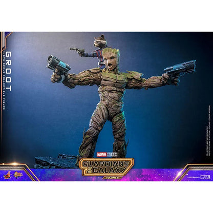 Hot Toys: Guardians of the Galaxy Vol. 3 - Movie Masterpiece - Groot - Actionfigur 1/6 - 32 cm