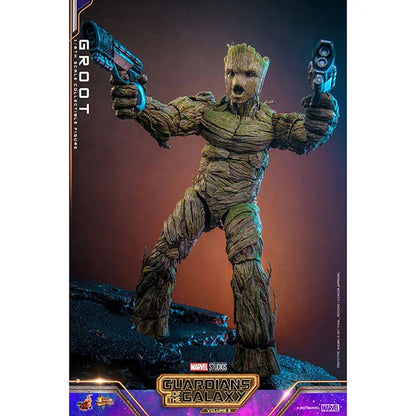 Hot Toys: Guardians of the Galaxy Vol. 3 - Movie Masterpiece - Groot - Actionfigur 1/6 - 32 cm