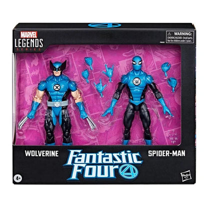 Marvel Legends: Fantastic Four - Wolverine & Spider-Man - Actionfiguren 2er-Pack - F9051 - 15 cm