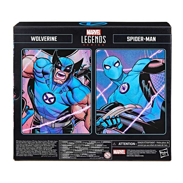 Marvel Legends: Fantastic Four - Wolverine & Spider-Man - Actionfiguren 2er-Pack - F9051 - 15 cm